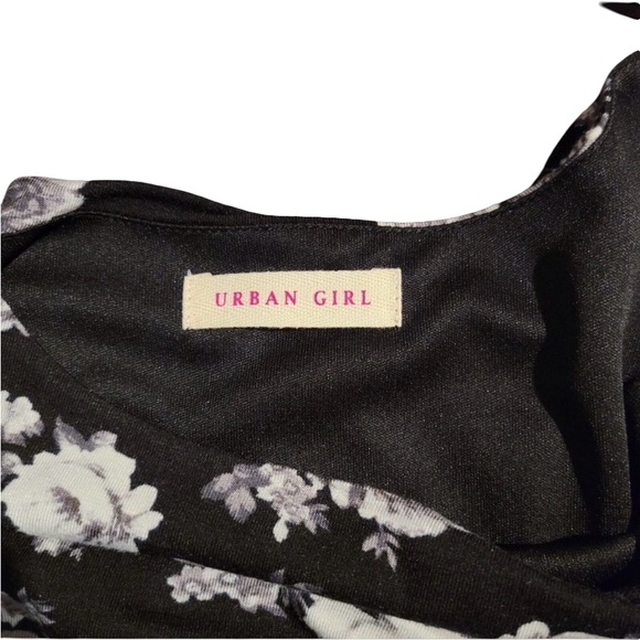 Mini Dress Lace Crochet Strap Floral Print Boho Multi Season - Picture 4 of 10